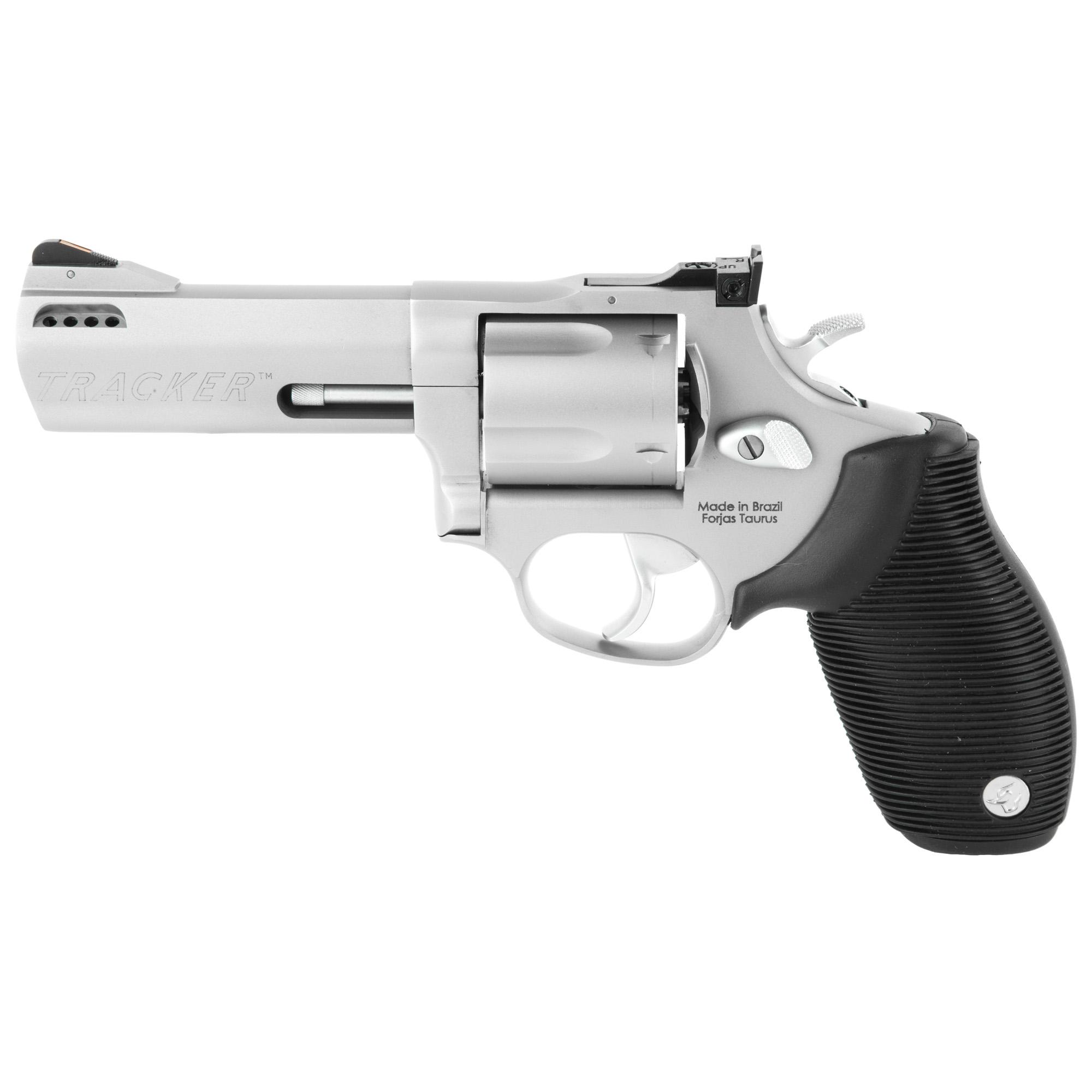 Taurus Tracker .44 Magnum 5Round Revolver Stainless Rubber 4